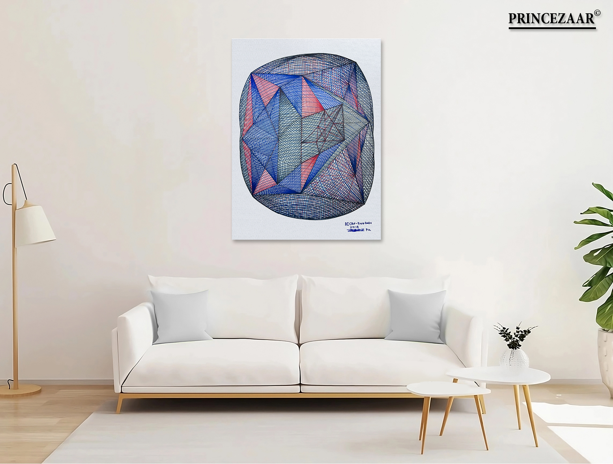 TRIANGLERISM ART BY PRINCE ISRAEL ZAAR AI CHIP-ZERO DATA 28x22'' (3) TRIANGLERISM ART BY PRINCE ISRAEL ZAAR AI CHIP ZERO DATA 28x22 3